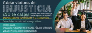 No calles la Injusticia