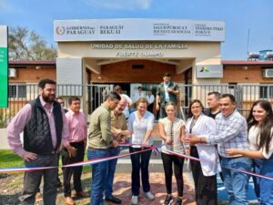 INFO MSPYBS: CON EL COMPROMISO DE FORTALECER LA SALUD EN EL CHACO, GOBIERNO INAUGURA USF DE FUERTE OLIMPO