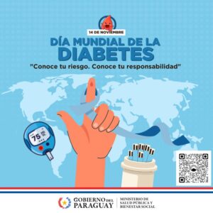 Info MSPYBS: Día mundial de la diabetes: “Conoce tu riesgo. Conoce tu responsabilidad”