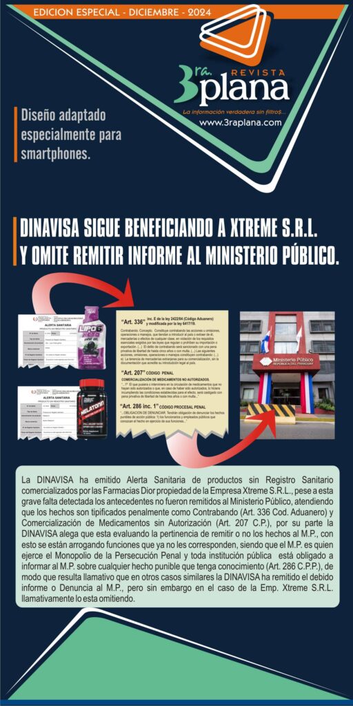 Dinavisa, Denuncia al MInisterio publico, 